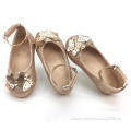 Girls flat shoes Rhinestone flash material ballet shoes